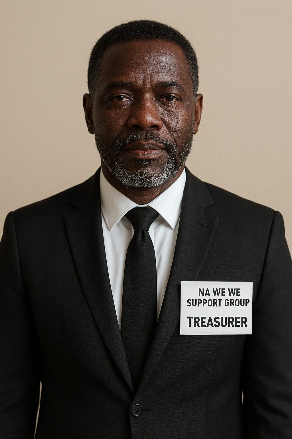 A professional portr Treasurer